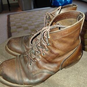 Red Wibg B111 6" Leather Boots